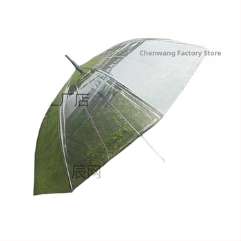 Umbrelă transparentă cu mâner lung pentru copii – Brand domestic, Stil chinezesc nou, 280 g