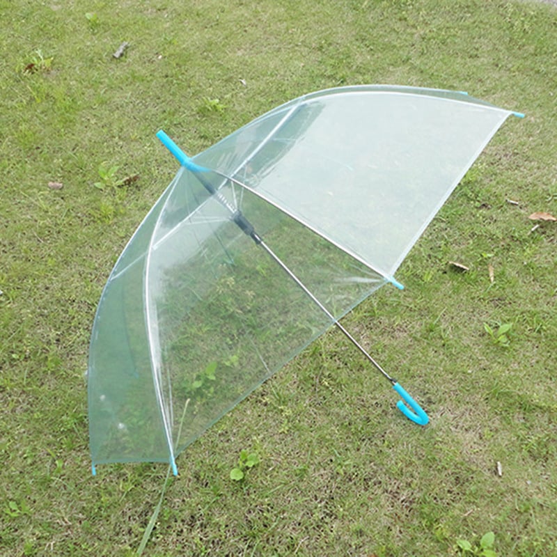 Umbrelă transparentă cu mâner lung pentru copii – Brand domestic, Stil chinezesc nou, 280 g