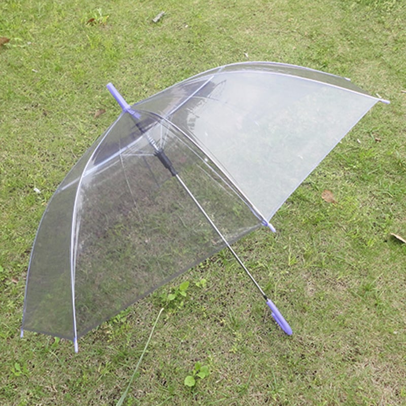 Umbrelă transparentă cu mâner lung pentru copii – Brand domestic, Stil chinezesc nou, 280 g