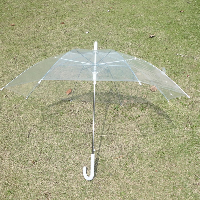 Umbrelă transparentă cu mâner lung pentru copii – Brand domestic, Stil chinezesc nou, 280 g