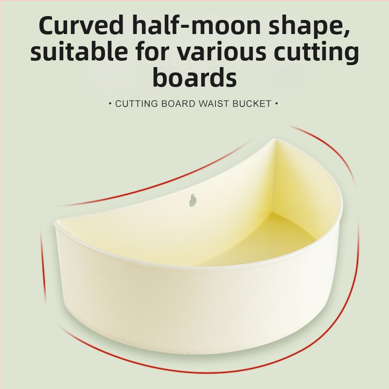 Prince Plastová kuchynská skladovacia skrinka s držiakom na dosku na krájanie – prispôsobiteľná, s tlačeným logom, vhodná ako darček, uvedená na trh jar 2013