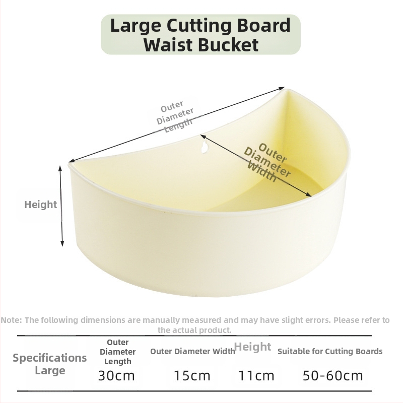 Prince Plastová kuchynská skladovacia skrinka s držiakom na dosku na krájanie – prispôsobiteľná, s tlačeným logom, vhodná ako darček, uvedená na trh jar 2013