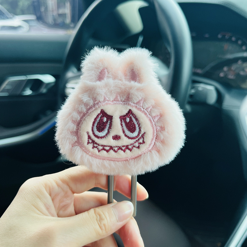 Автомобилен клип за предпазен колан с карикатурен дизайн за детски колан; материал: цинкова сплав; без персонализация; подходящ за удължител на колана