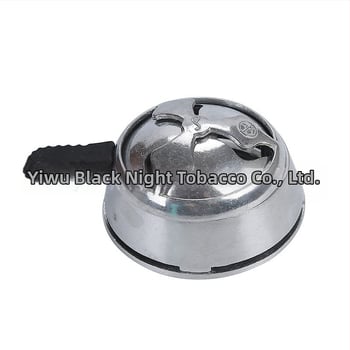 Razdjelnik ugljena za vodenu nargilu od aluminijske legure, višekratno upotrebljiv, Hy0064, 100 komada u kutiji