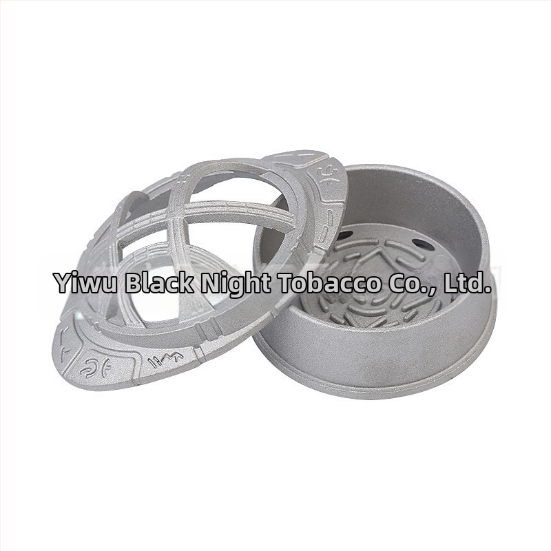 Razdjelnik ugljena za vodenu nargilu od aluminijske legure, višekratno upotrebljiv, Hy0064, 100 komada u kutiji