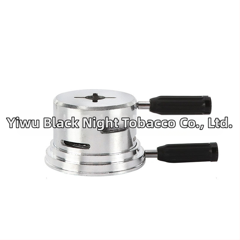 Razdjelnik ugljena za vodenu nargilu od aluminijske legure, višekratno upotrebljiv, Hy0064, 100 komada u kutiji