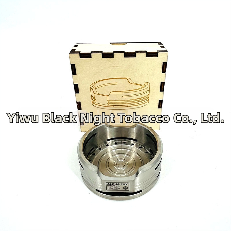 Razdjelnik ugljena za vodenu nargilu od aluminijske legure, višekratno upotrebljiv, Hy0064, 100 komada u kutiji