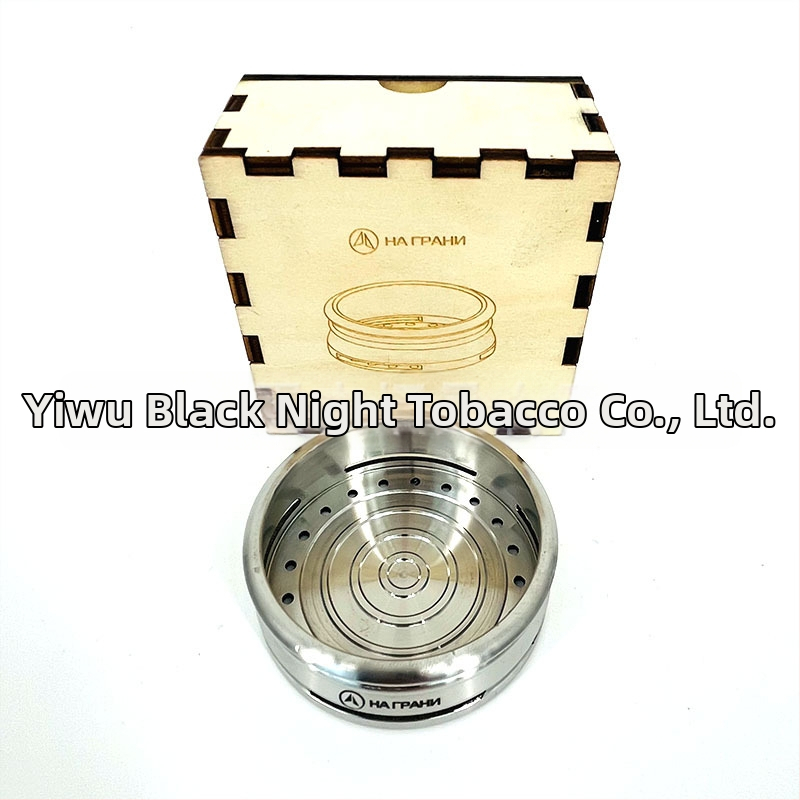 Razdjelnik ugljena za vodenu nargilu od aluminijske legure, višekratno upotrebljiv, Hy0064, 100 komada u kutiji