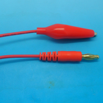Testni kabel s banana priključkom i aligator klipsom, Y-tip, razgrananje 1:2, PVC izolacija, duljina 200 cm