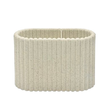 Cutie de depozitare pentru pensule de machiaj — design modern minimalist, construcție din plastic (Brand Hengfan; Cod produs Hf402; Importat: Da)