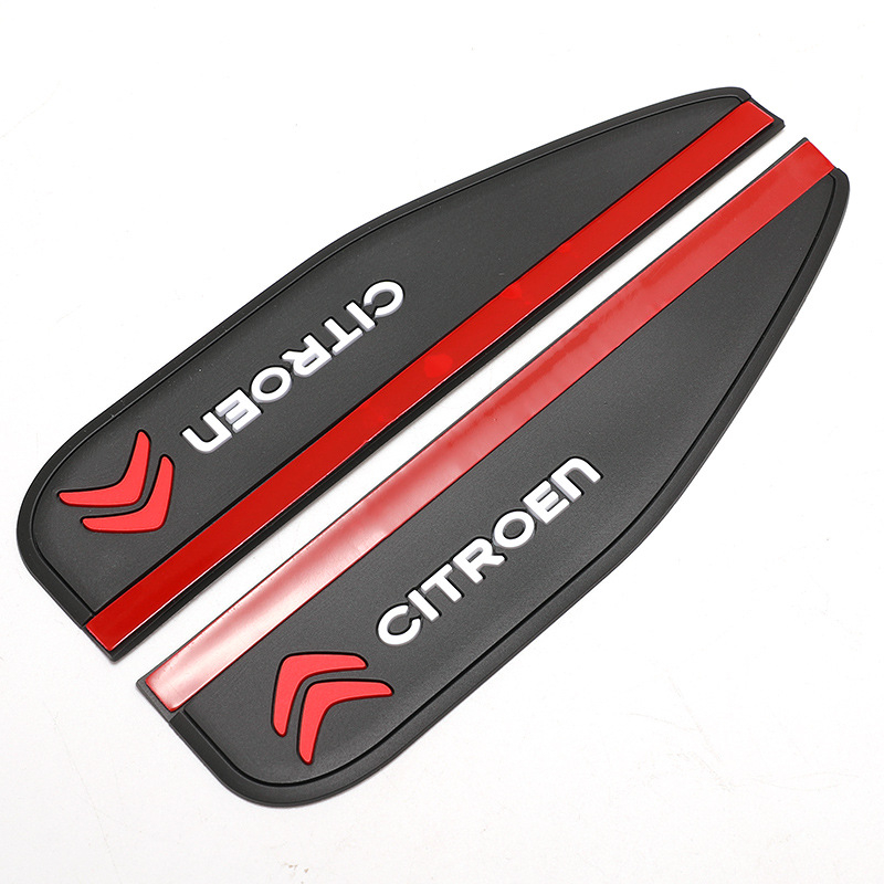 Sticker impermeabil pentru oglinda retrovizoare a mașinii - PVC, model universal, stil logo auto, personalizabil