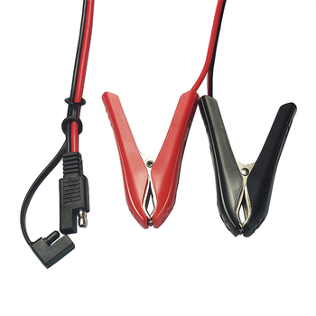 SAE adapter od utičnice do krokodilskih klipsa, kabel s 2 vodova, PVC izolacija, za baterije i solarne primjene, Jinking Electronics