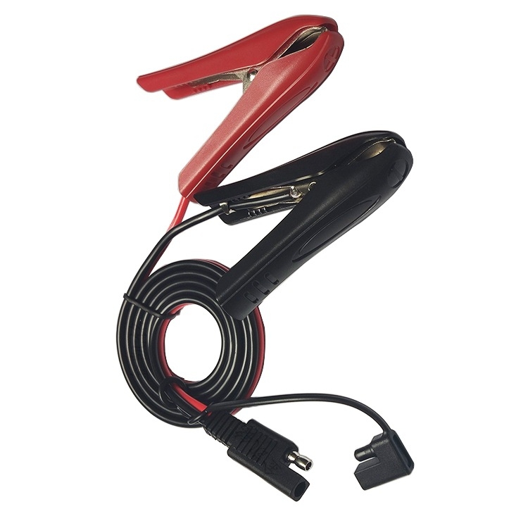 SAE adapter od utičnice do krokodilskih klipsa, kabel s 2 vodova, PVC izolacija, za baterije i solarne primjene, Jinking Electronics