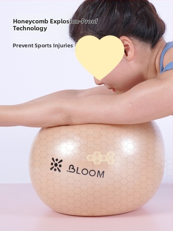 ABS joga lopta, zosilnená, proti prasknutiu, na formovanie bokov a posilnenie panvového dna – Pilates lopta