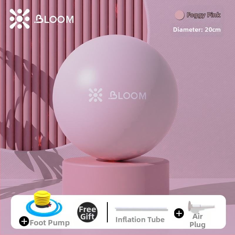 ABS joga lopta, zosilnená, proti prasknutiu, na formovanie bokov a posilnenie panvového dna – Pilates lopta