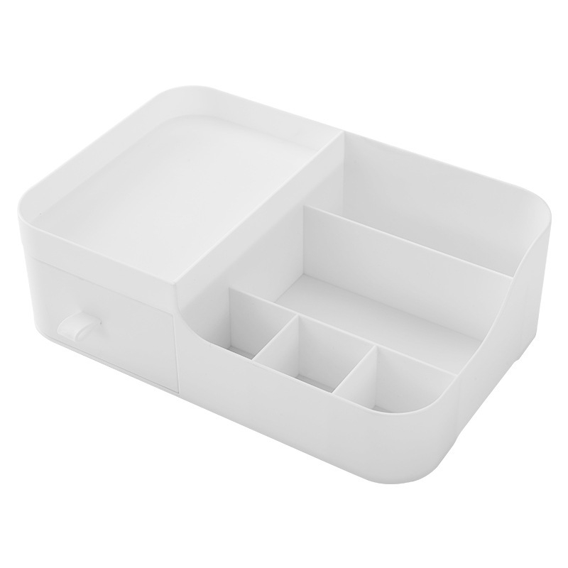 Stolni organizator s jednim ladicom, od PP plastike, kapacitet 3 L, pogodan za školske potrepštine i kozmetiku