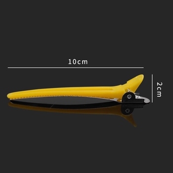 Клип за коса за прически – безшевен клип, тип клюн/алигатор, за кичури и фризьорски салон