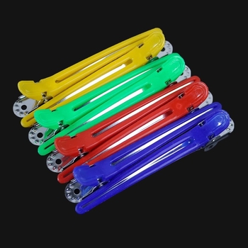 Клип за коса за прически – безшевен клип, тип клюн/алигатор, за кичури и фризьорски салон