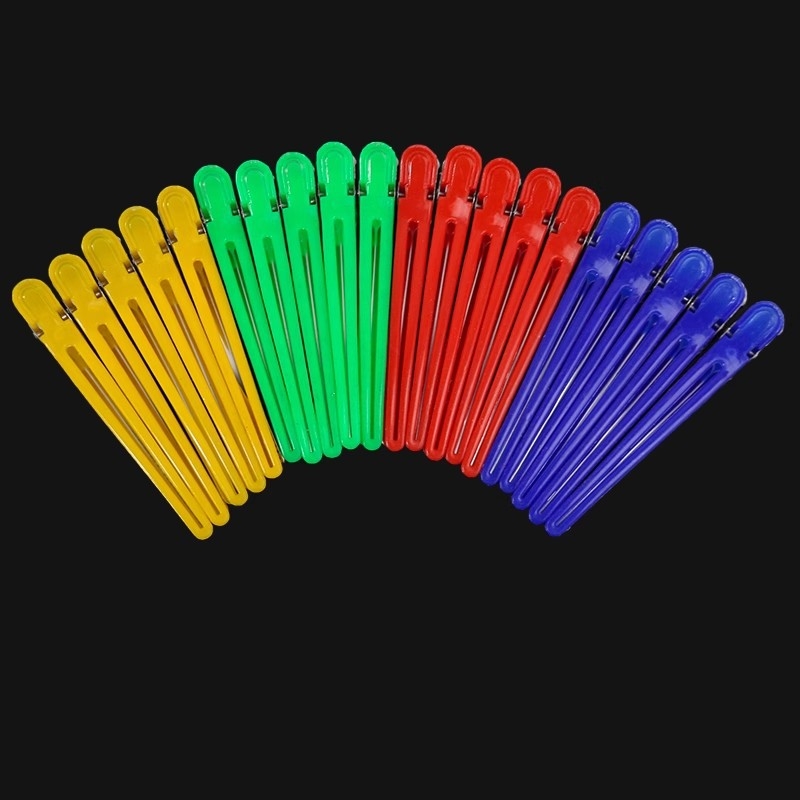 Клип за коса за прически – безшевен клип, тип клюн/алигатор, за кичури и фризьорски салон