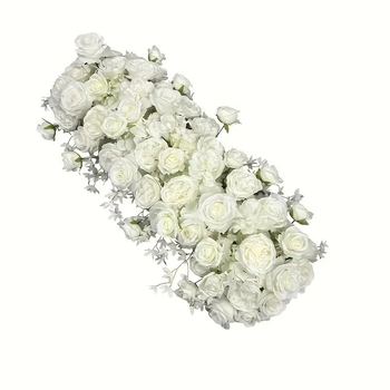 Αψίδα από λουλούδια μεταξιού – διακοσμητική αψίδα για γάμους, αρραβώνες και εξωτερικές λήψεις – 1 τεμάχιο – Κωδικός 072