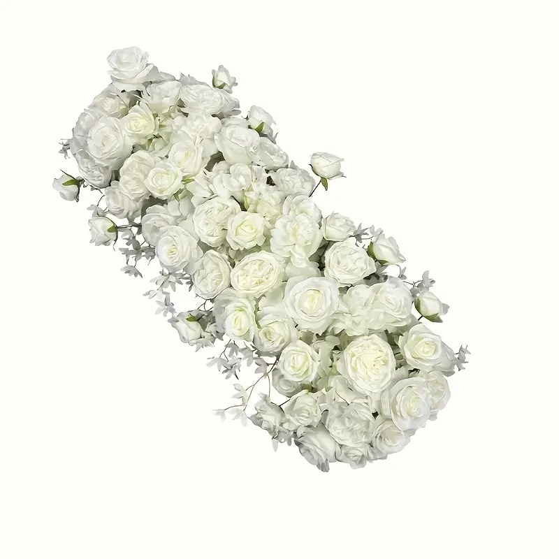 Αψίδα από λουλούδια μεταξιού – διακοσμητική αψίδα για γάμους, αρραβώνες και εξωτερικές λήψεις – 1 τεμάχιο – Κωδικός 072