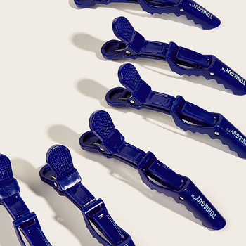 Sjajna krokodil klipsa za kosu, plastična, salonski alat za razdvajanje kose