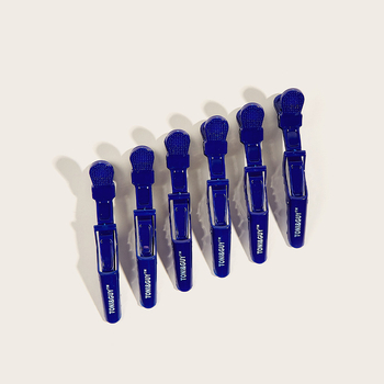 Sjajna krokodil klipsa za kosu, plastična, salonski alat za razdvajanje kose