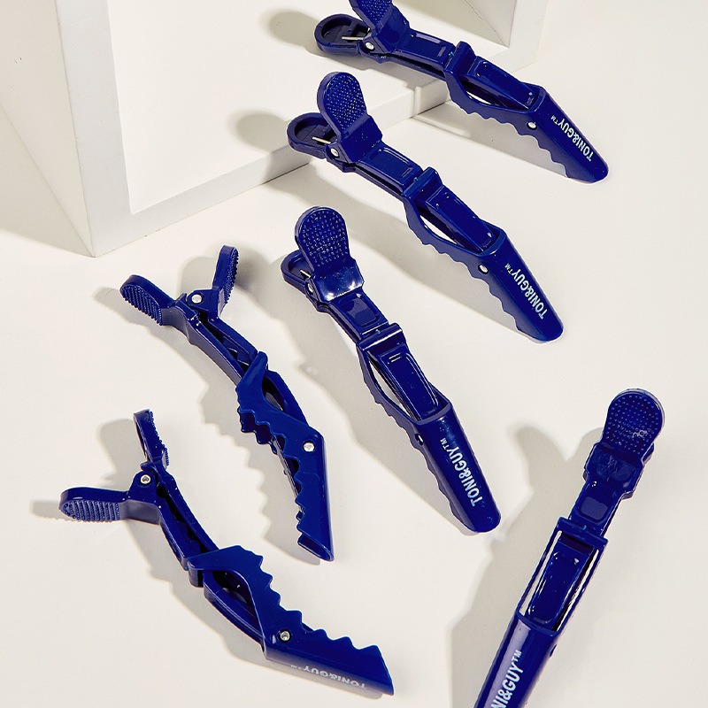 Sjajna krokodil klipsa za kosu, plastična, salonski alat za razdvajanje kose