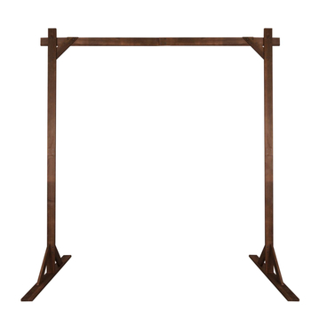 Ξύλινο γαμήλιο τόξο με δασική θεματολογία, ξύλινη κατασκευή, συσκευασία σε χαρτονέν κουτί, μάρκα Lujing, προσαρμοσμός για γάμους
