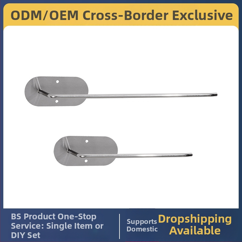 Nerezový kuchynský regál bez vŕtania, jednovrstvový, model SXZJ, nosnosť 3 kg, brúsený povrch