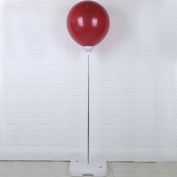 Βάση για αψίδα μπαλονιών με KT πλάκα, πλαστική κατασκευή, τετράγωνη βάση που γεμίζεται με νερό, για γάμους