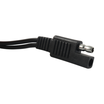 Cable de încărcare/extensie a bateriei cu cleme SAE, 14AWG, 20A, nucleu din cupru, înveliș PVC — pentru mașini, rulote și motociclete, Youjia