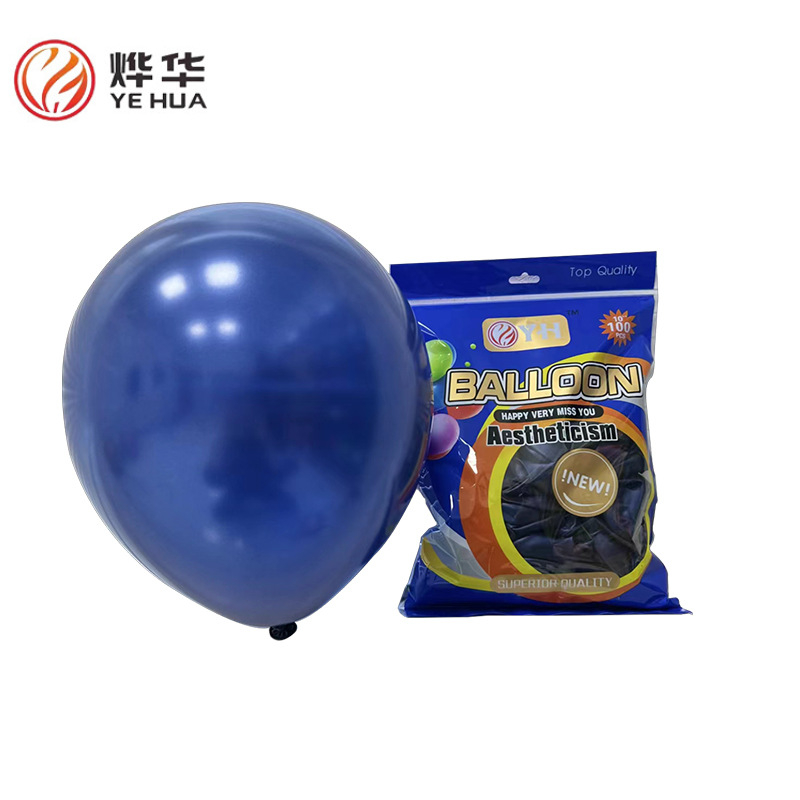 Ye Hua latex balon za dekoracije, okrugli oblik, tiskano logo