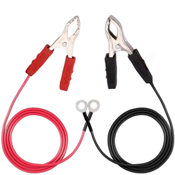 Καλώδιο γείωσης ηλεκτρικής περίφραξης με κλιπ αλιγάτορα – φορητός συνδετήρας, κλιπ μπαταρίας και καλώδιο, 1000V, πλαστική μόνωση, συγκόλληση