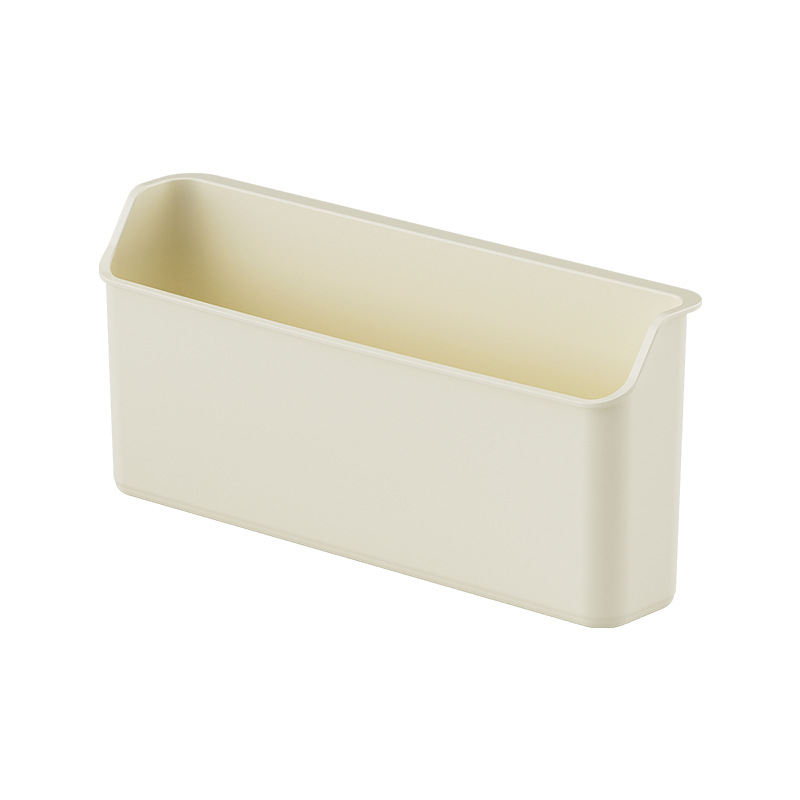 Ράφι αποθήκευσης τοίχου, πολυλειτουργικός PP οργανωτής για μπάνιο και κουζίνα, αποθήκευση κρεμμυδιού και τζίντζερ, μονό επίπεδο, εγκατάσταση χωρίς τρύπες, μοντέρνο στυλ