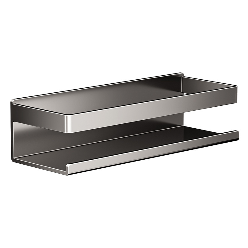 Μαγνητικό πλευρικό ράφι κουζίνας, τοίχο-κρεμάστρα, μινιμαλιστικός οργανωτής για μπαχαρικά από ατσάλι άνθρακα