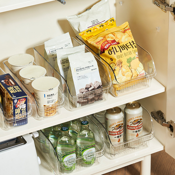 Cutie de depozitare pentru frigider – plastic, stil modern minimalist, depozitare