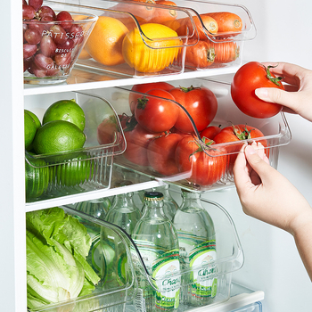 Cutie de depozitare pentru frigider – plastic, stil modern minimalist, depozitare