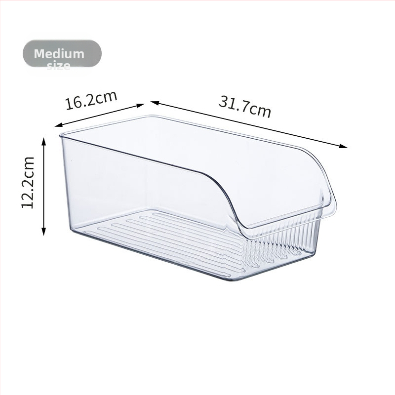 Cutie de depozitare pentru frigider – plastic, stil modern minimalist, depozitare