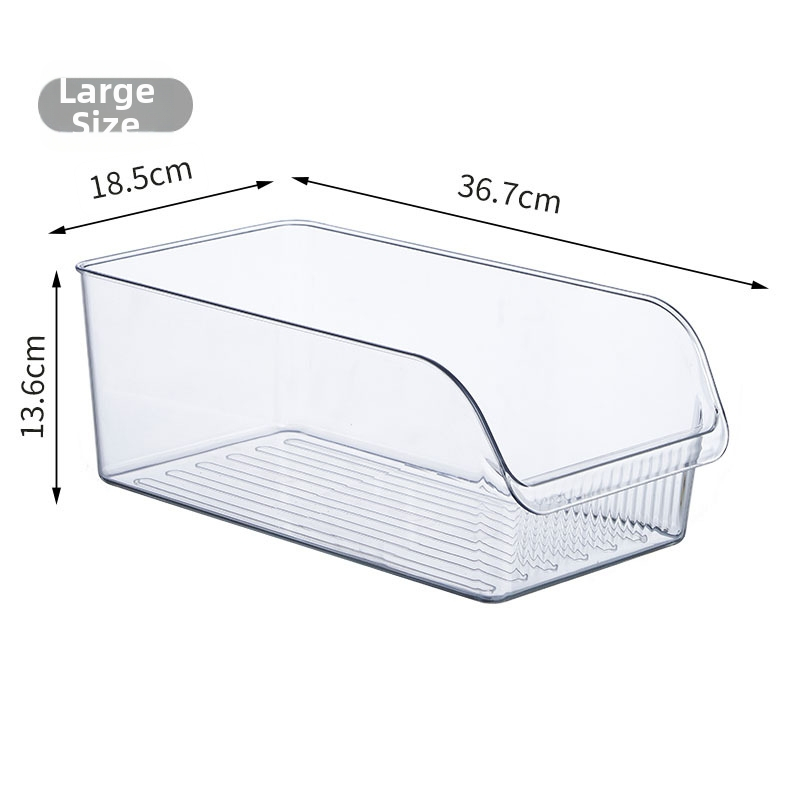 Cutie de depozitare pentru frigider – plastic, stil modern minimalist, depozitare