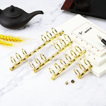 Μπίντερ με μεταλλικούς δακτυλίους, 3-δακτυλίων μπίντερ για σημειωματάρια και βιβλία από την Jiaheng