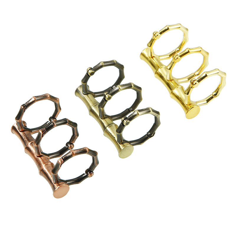 Μπίντερ με μεταλλικούς δακτυλίους, 3-δακτυλίων μπίντερ για σημειωματάρια και βιβλία από την Jiaheng