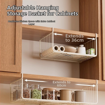 Ράφι αποθήκευσης κουζίνας τοίχου – επεκτειόμενο, κινητό, πολυεπίπεδο, πλαστικό