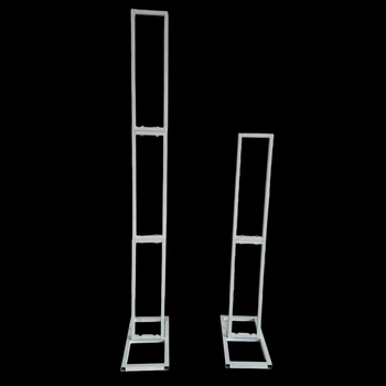 Σιδερένιο γαμήλιο τόξο για διάταξη λουλουδιών και φόντο, προσαρμόσιμο