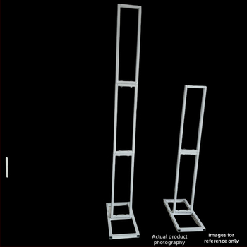 Σιδερένιο γαμήλιο τόξο για διάταξη λουλουδιών και φόντο, προσαρμόσιμο