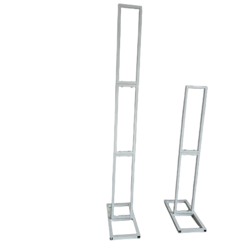 Σιδερένιο γαμήλιο τόξο για διάταξη λουλουδιών και φόντο, προσαρμόσιμο