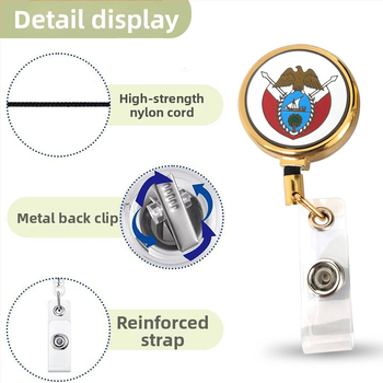 Teleszkópos csat ón-ötvözetből – könnyű húzás, anti-lost funkció, logó testreszabható