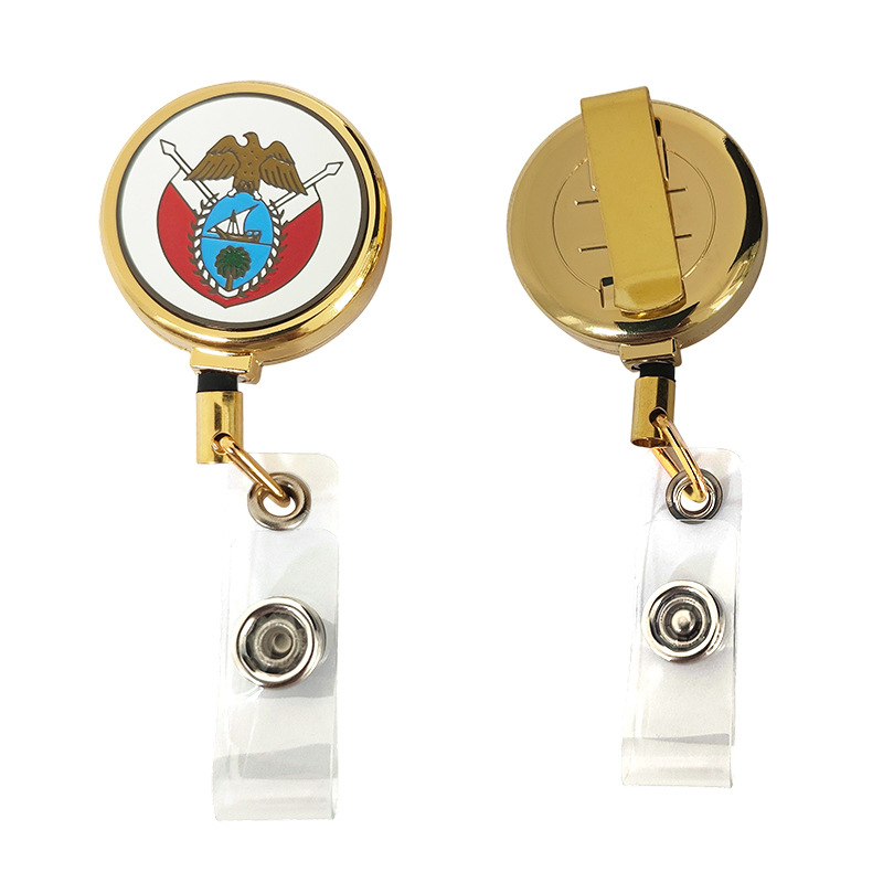 Teleszkópos csat ón-ötvözetből – könnyű húzás, anti-lost funkció, logó testreszabható