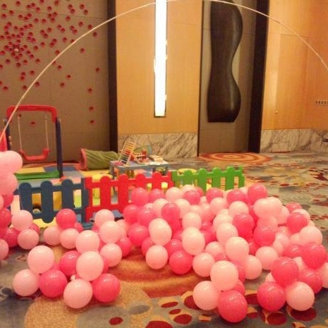 Arch balon luk stup – vlaknasti materijal, kompatibilan s ukrasnim balonima, 50 setova
