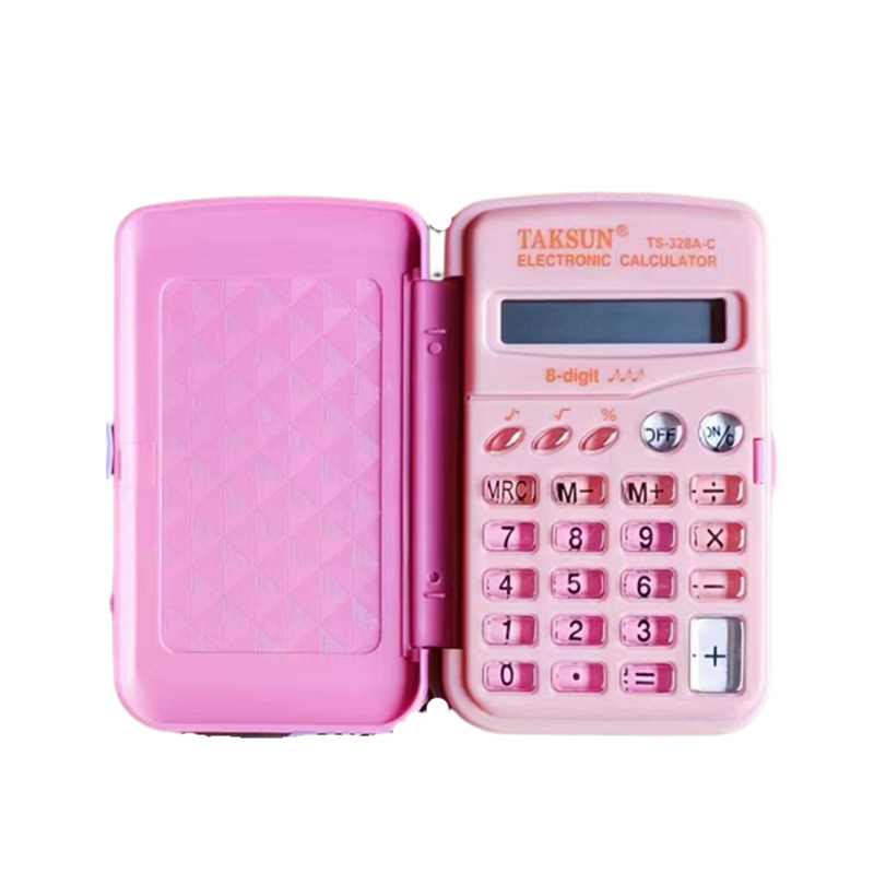 TAKSUN Dexin TS-328A-C mini preklopni kalkulator za studente računovodstva